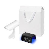 Подарочный набор Prisma, Flame, черный (увлажнитель воздуха, зарядное устройство)