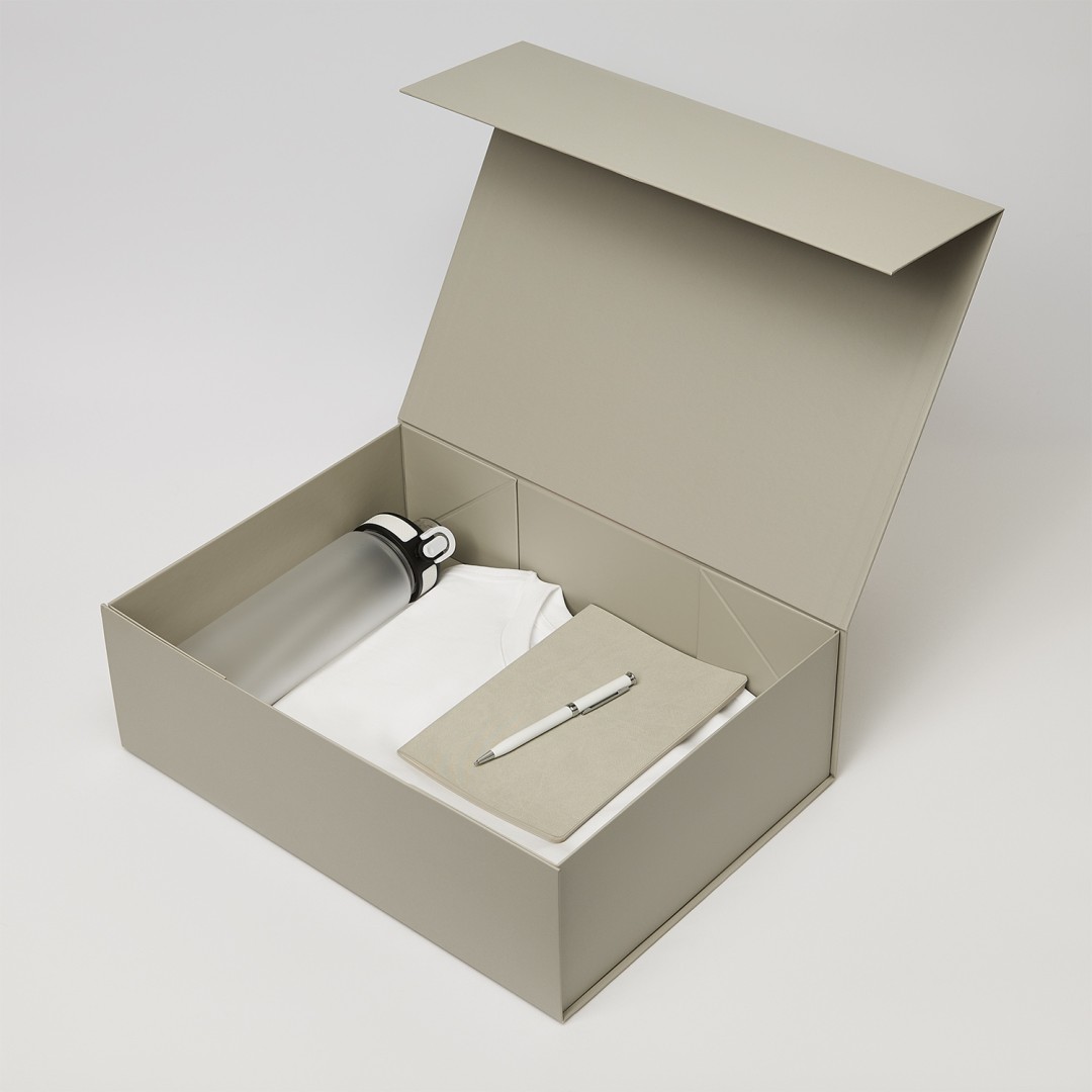 Набор с одеждой RUST NEO (футболка, бутылка, ежедневник, ручка), белый, XS/S