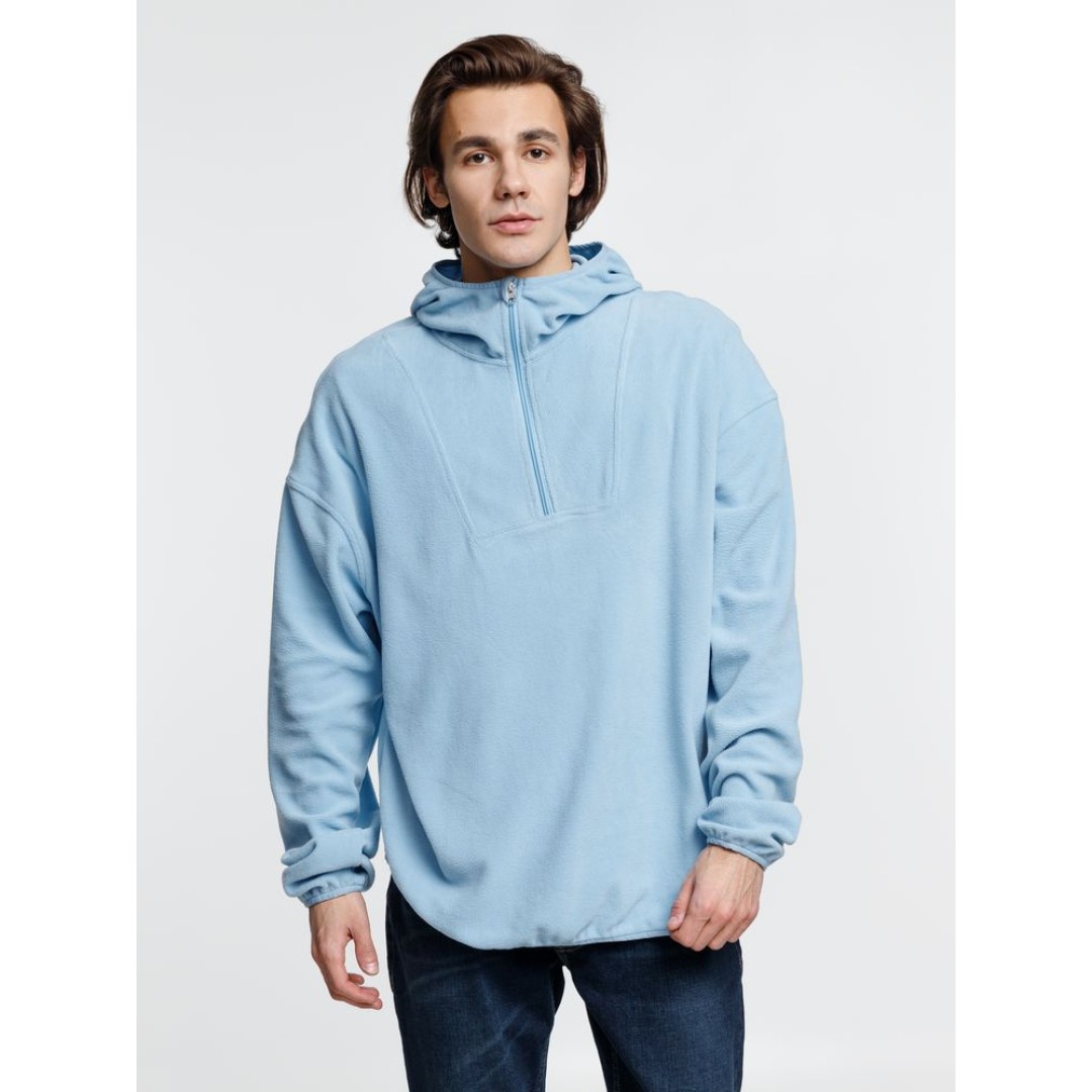 Анорак флисовый унисекс Fliska, голубой