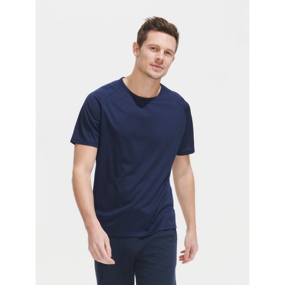 Футболка унисекс Sporty 140 белая, L