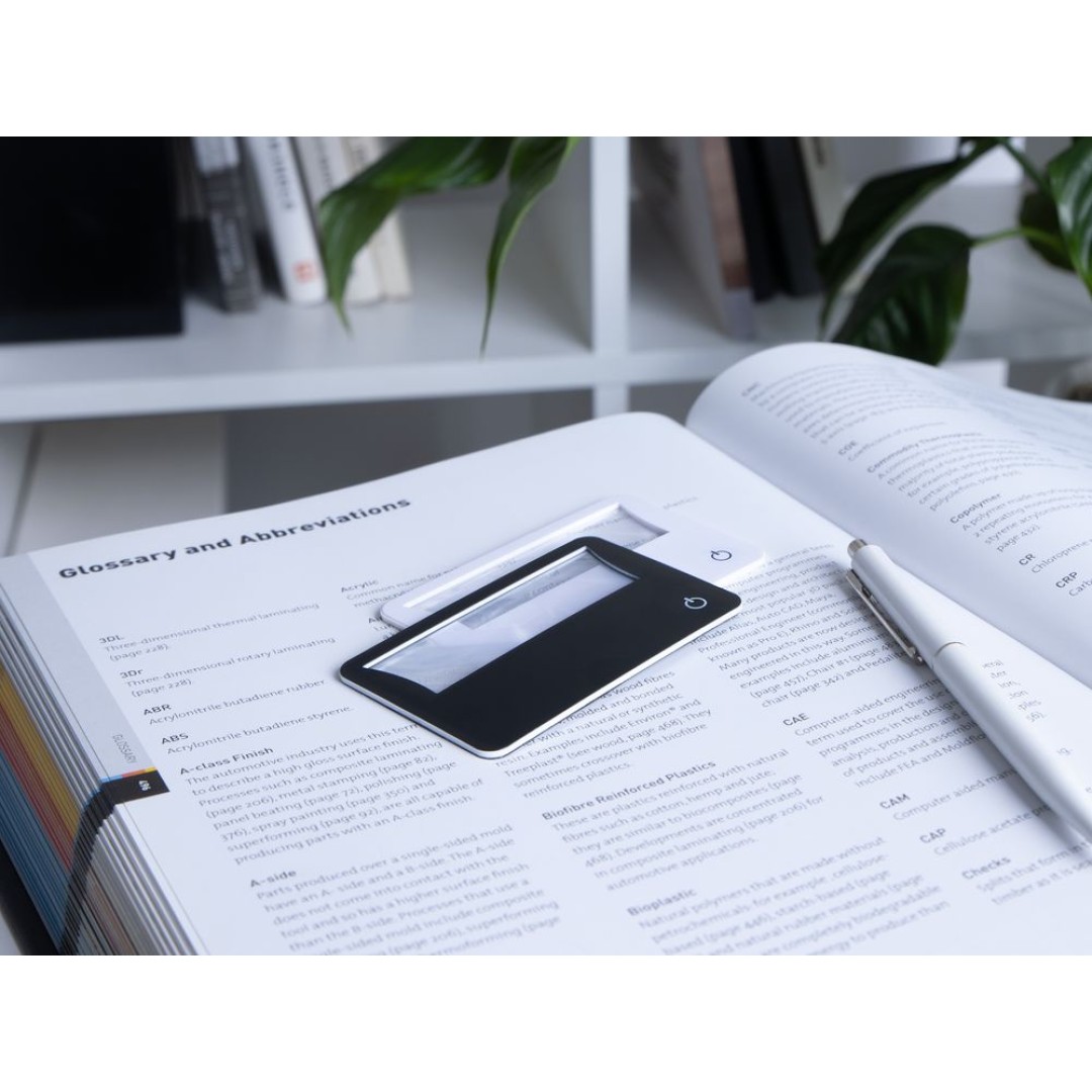 Лупа Visionary с подсветкой, белая