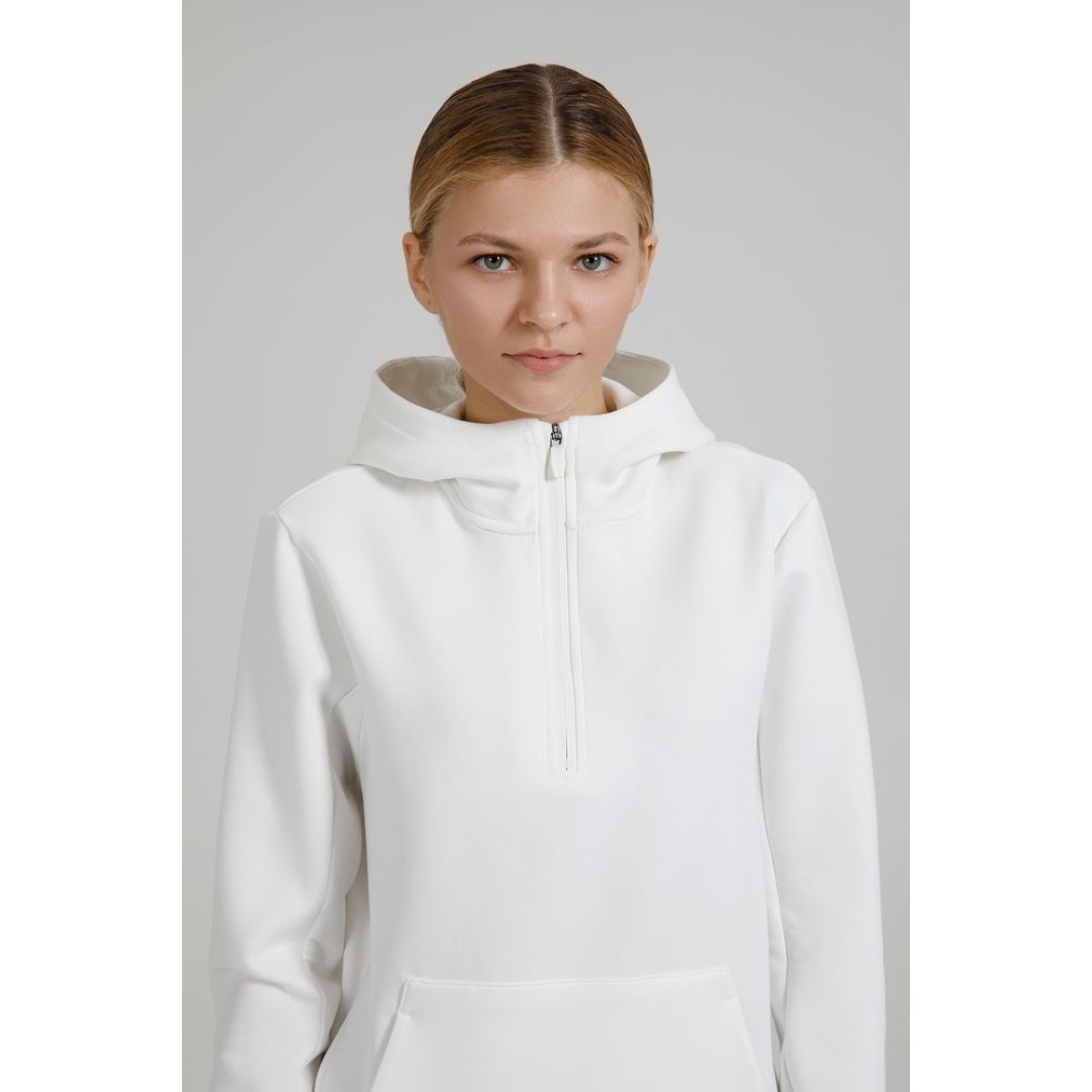 Анорак унисекс Lovi, молочно-белый, размер XS