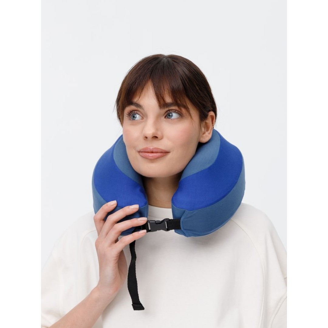 Дорожная подушка Piligrim, синяя