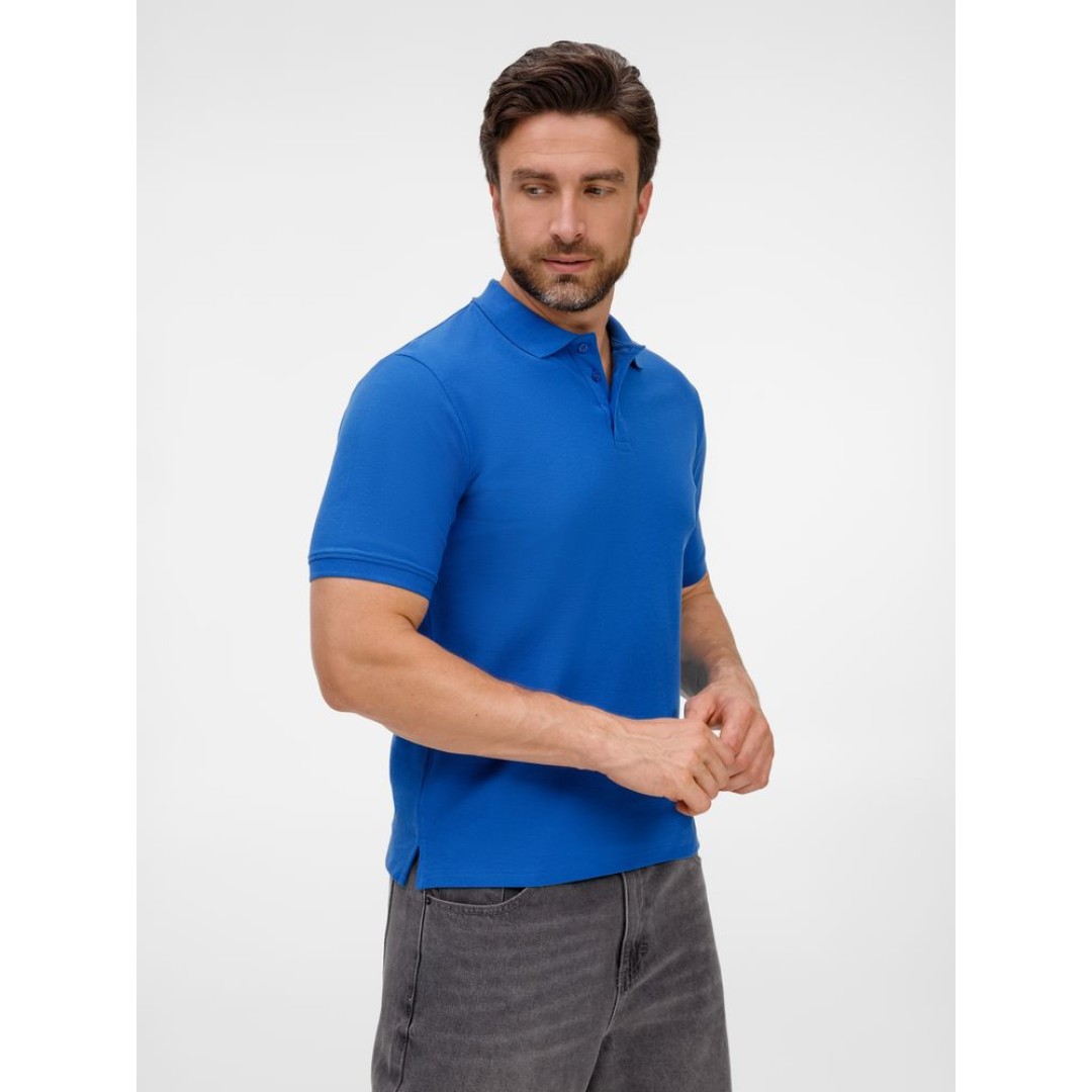 Рубашка поло унисекс Upswing, ярко-синяя, размер M