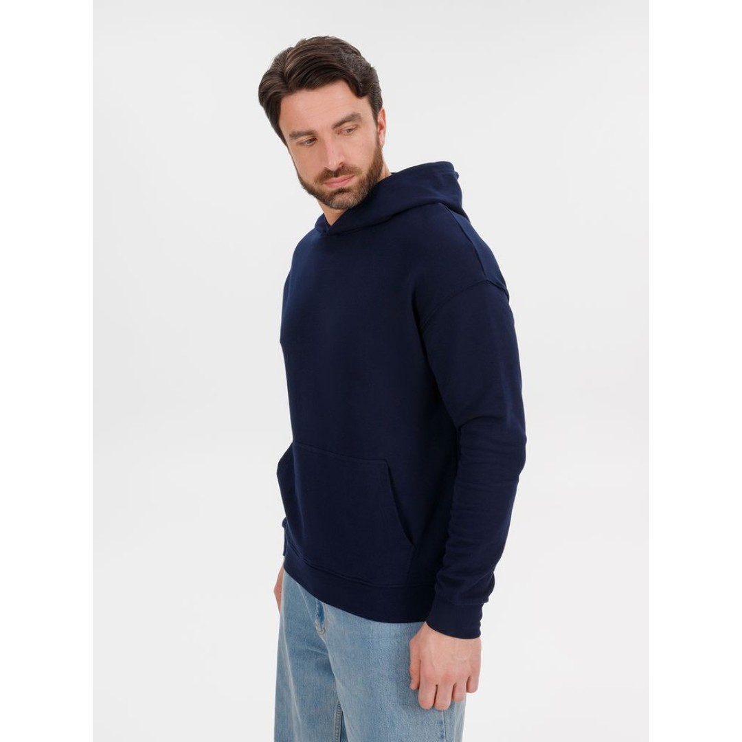 Худи оверсайз унисекс Outshine, темно-синее, размер XS/S