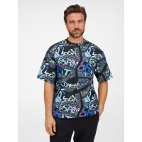 Футболка из бифлекса Morfiss с полной запечаткой на заказ, размер XS/S