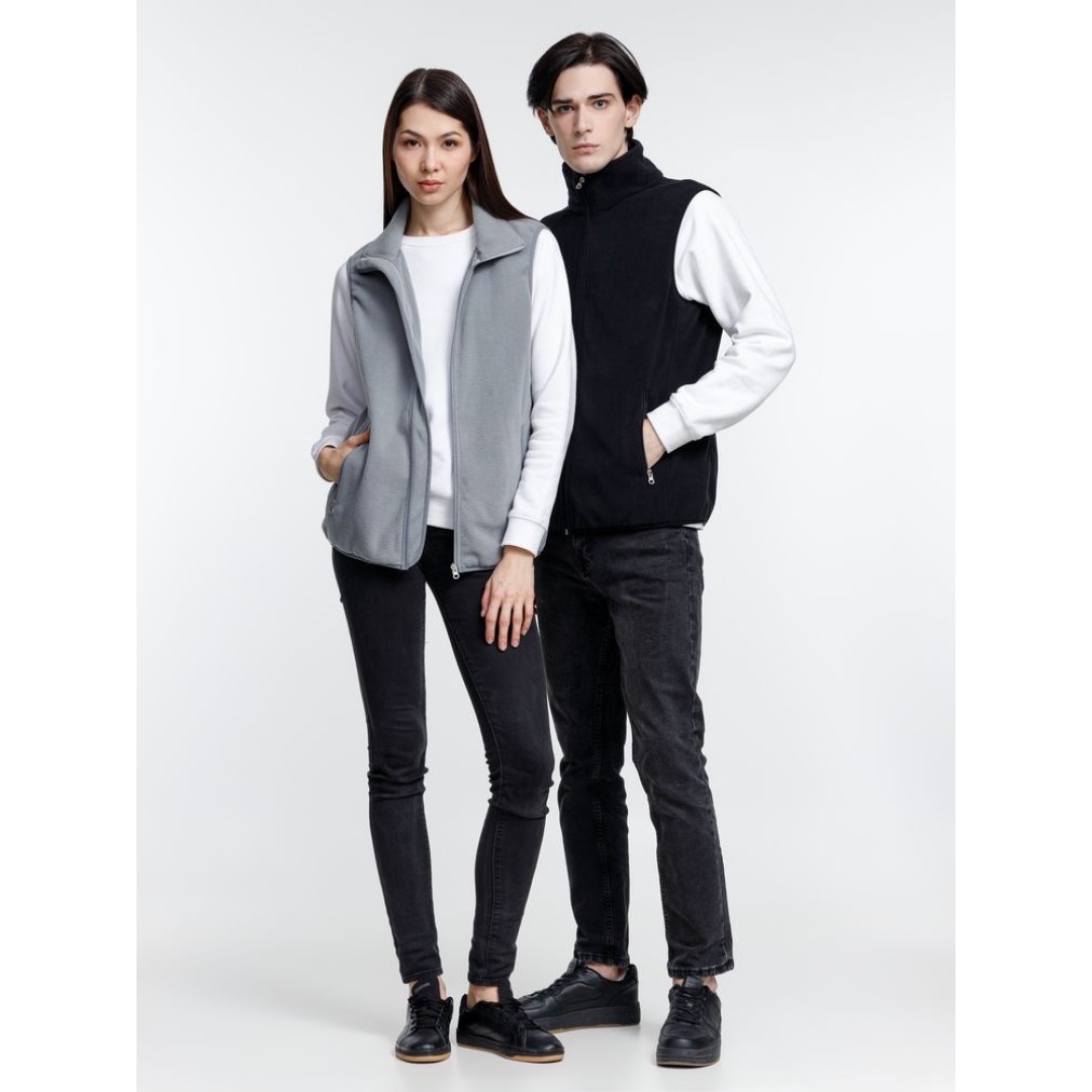 Жилет флисовый унисекс Nesse, серый