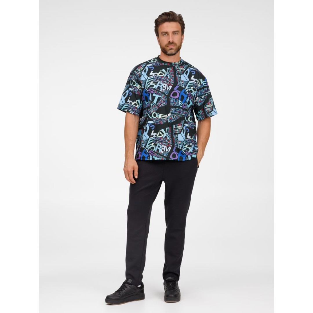 Футболка из бифлекса Morfiss с полной запечаткой на заказ, размер XS/S