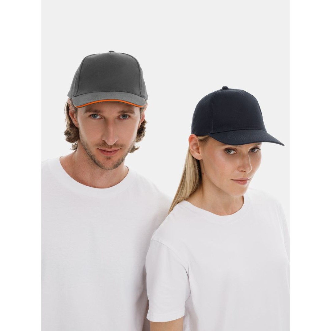 Бейсболка Long Beach, темно-синяя