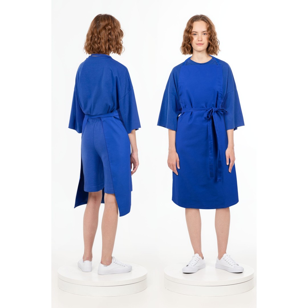 Фартук E1, синий