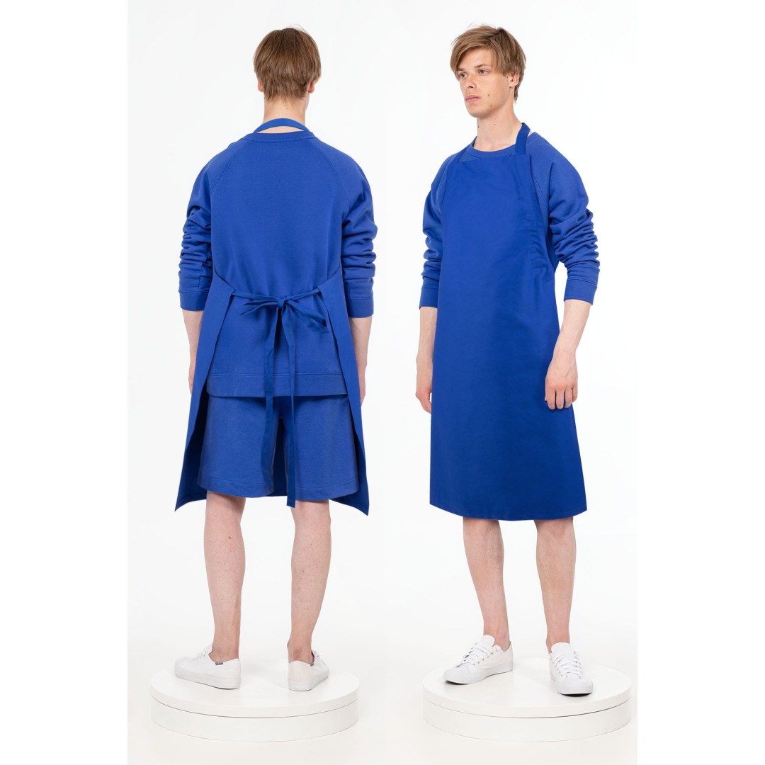 Фартук E1, синий