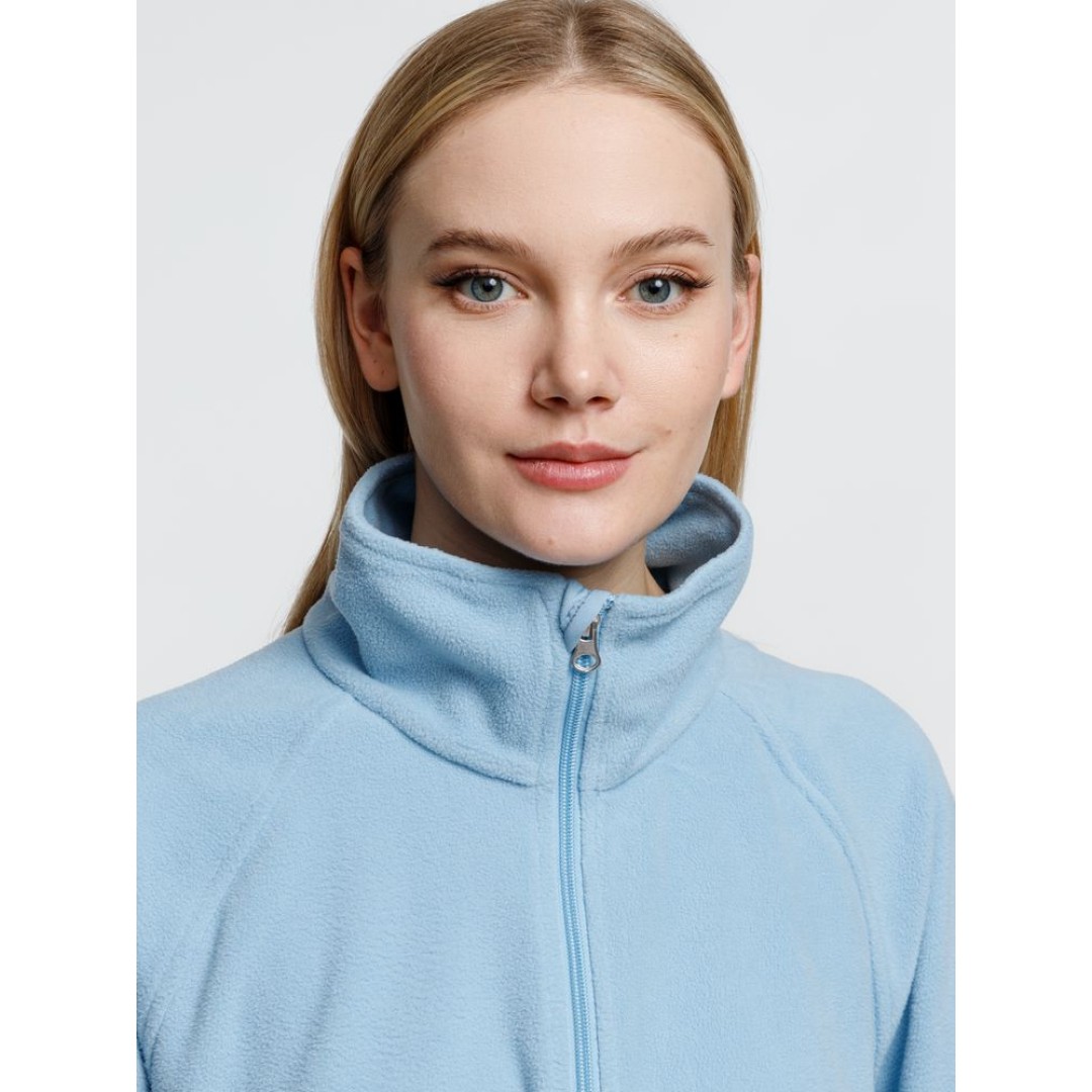 Куртка флисовая унисекс Fliska, голубая