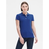 Рубашка поло женская Portland Women 200 черная, L