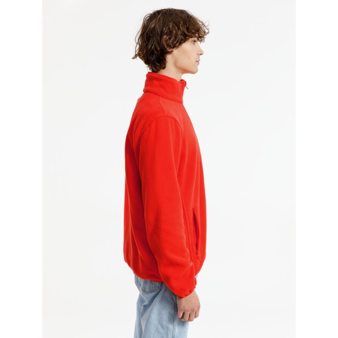 Куртка флисовая унисекс Nesse, красная, размер XS/S