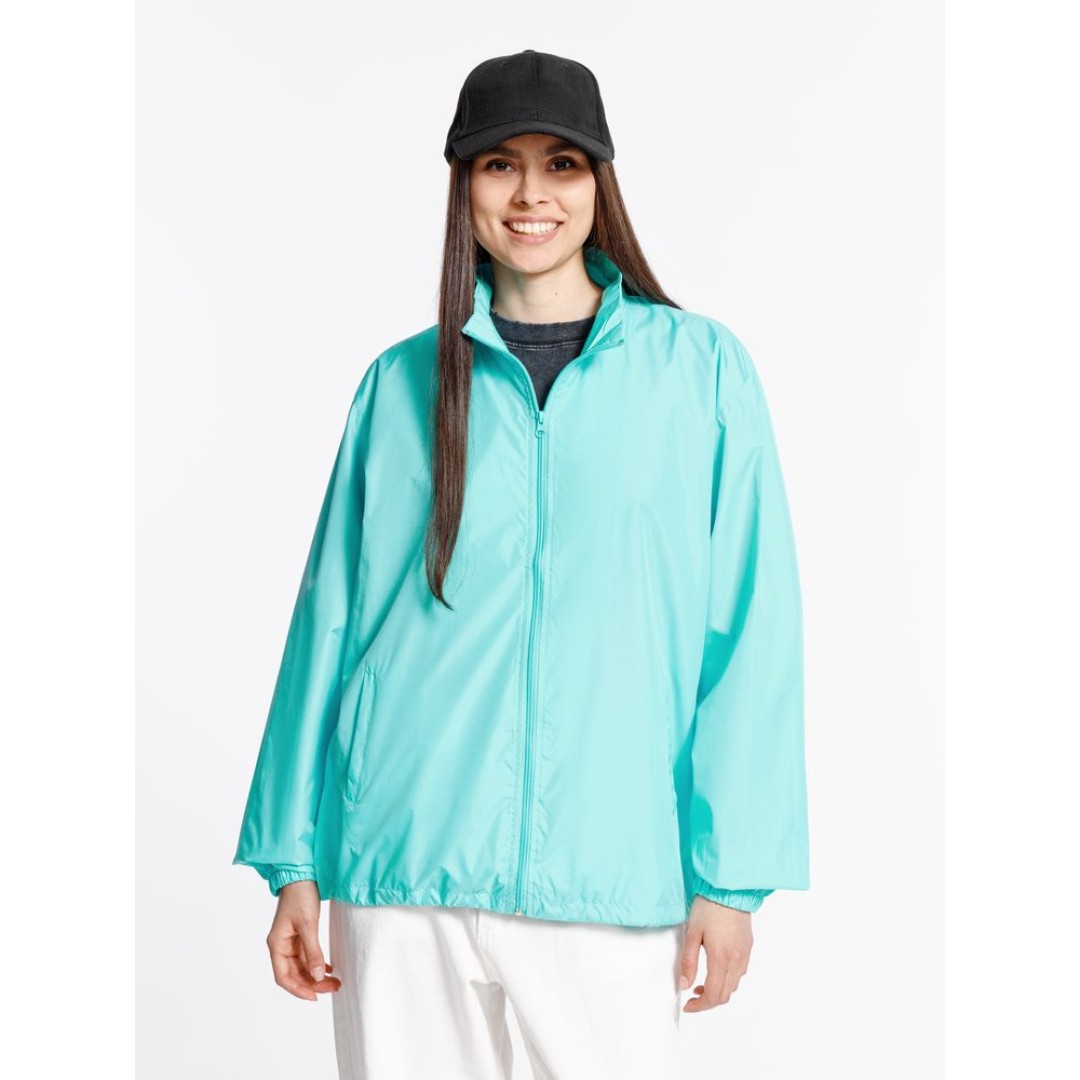 Ветровка Kivach, бирюзовая (тиффани), размер XL