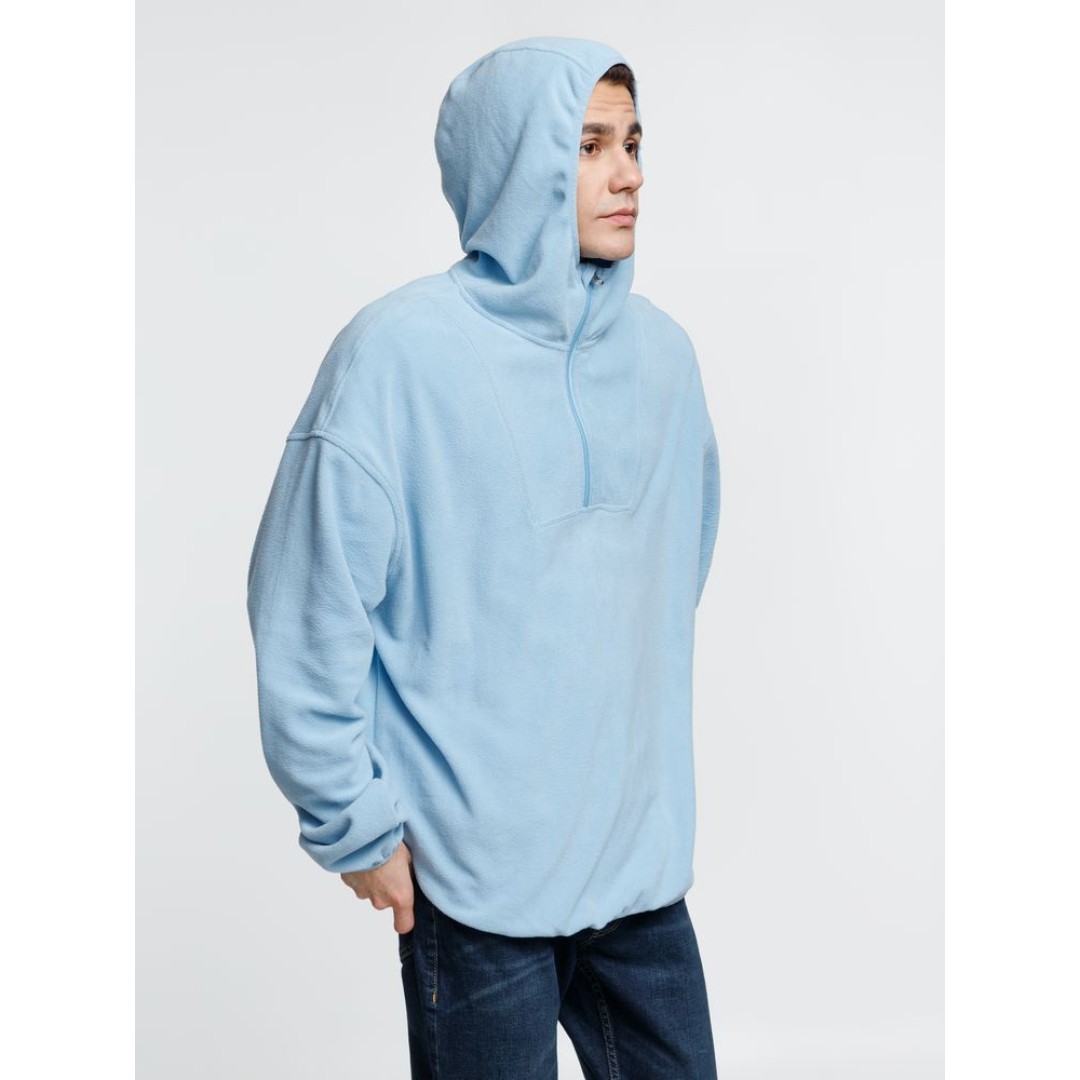 Анорак флисовый унисекс Fliska, голубой