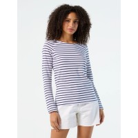 Футболка женская Marine Women, белый/темно-синий, L