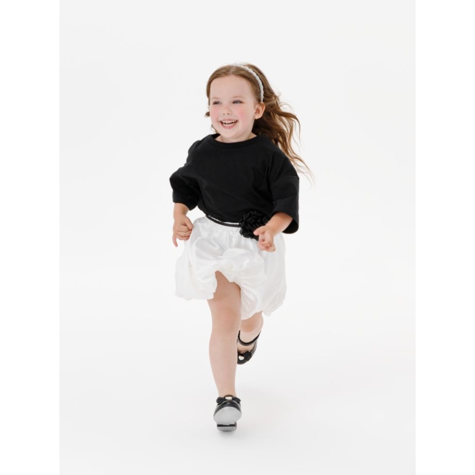 Футболка детская оверсайз Teezer, черная, 6 лет