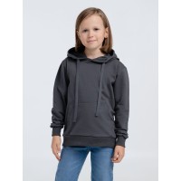 Худи детское Kirenga Kids 2.0, темно-серое (графит), 6 лет