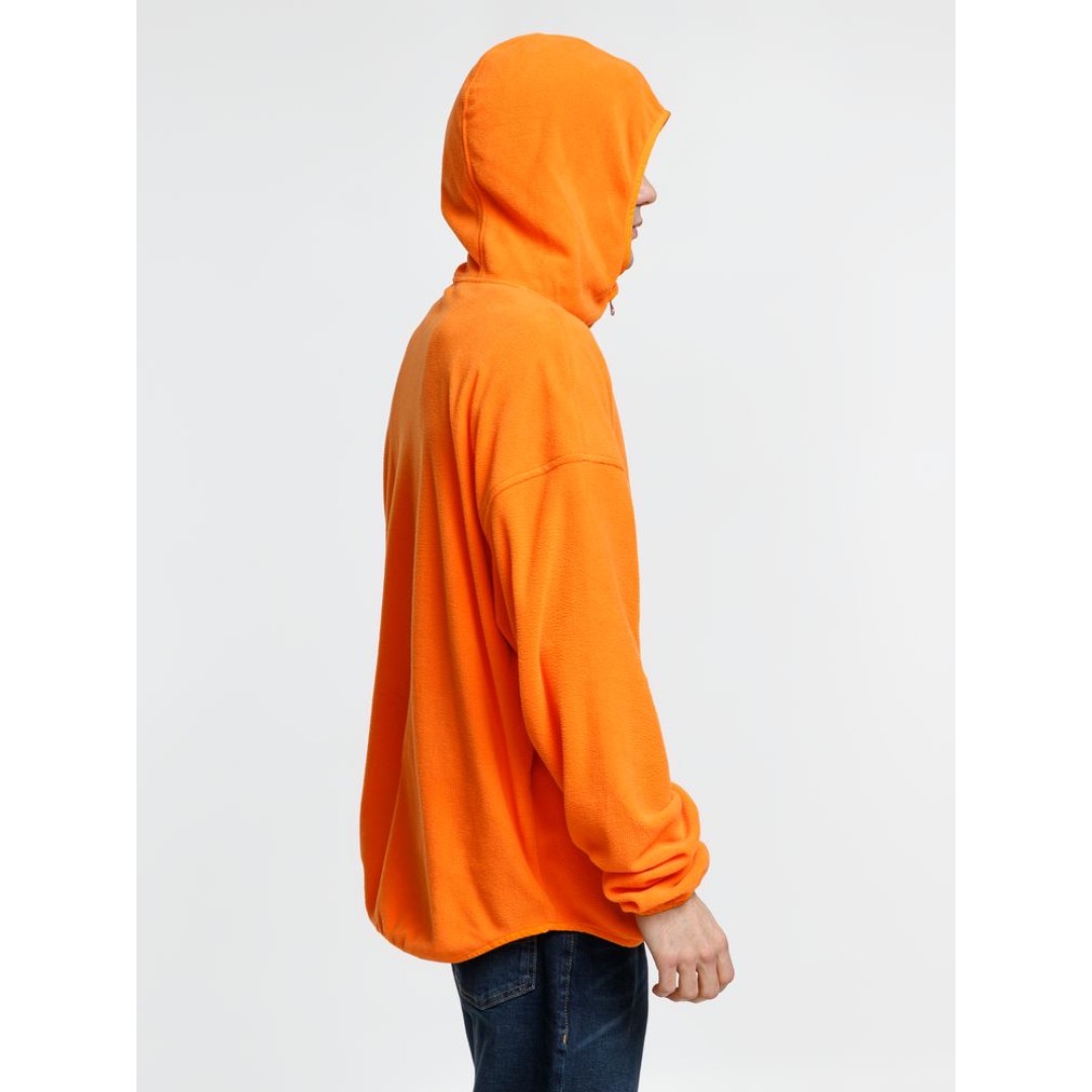 Анорак флисовый унисекс Fliska, оранжевый