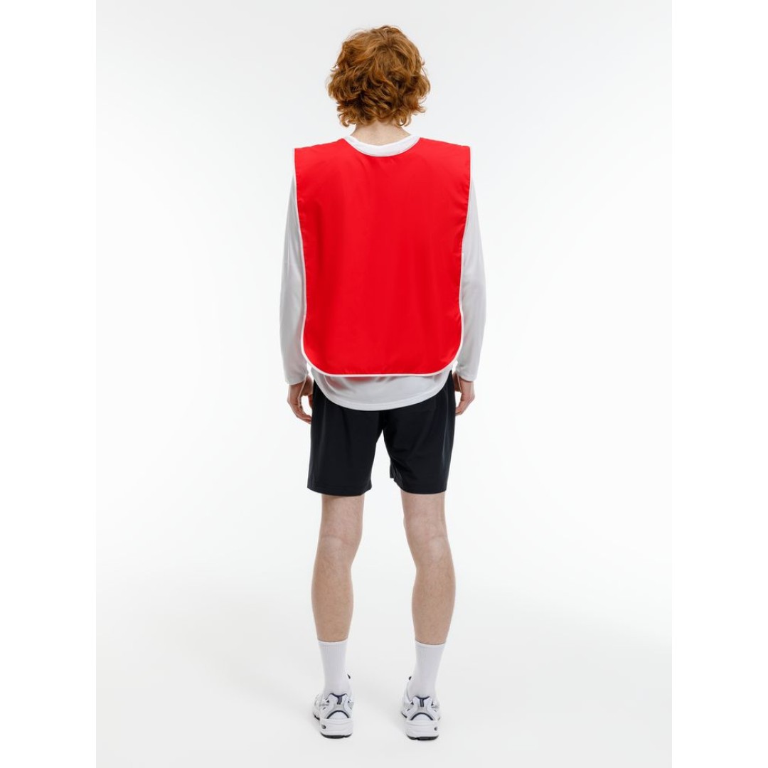 Манишка Member, красная с белым