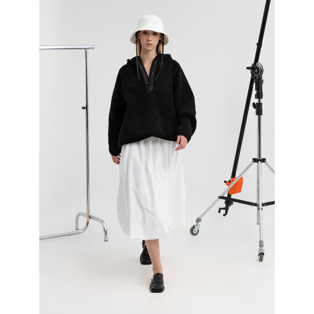 Анорак унисекс Oblako, черный