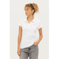 Рубашка поло женская Prescott women 170 белая, S