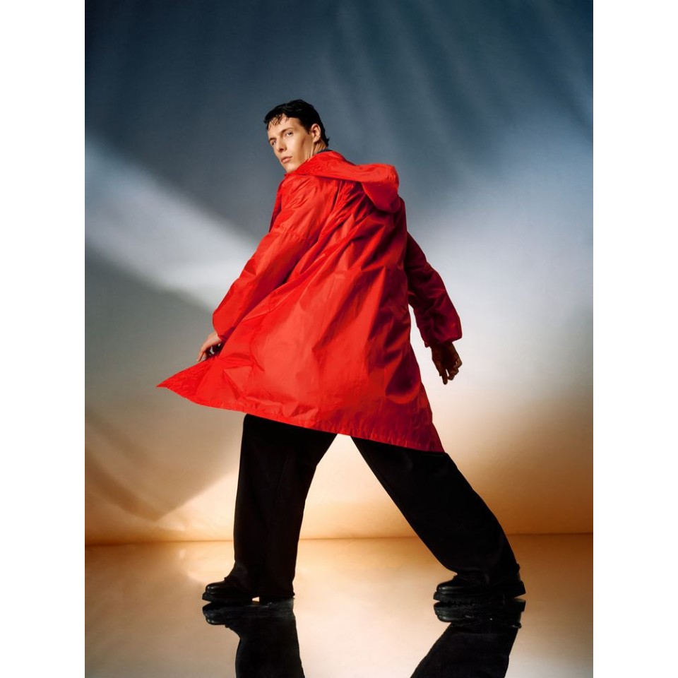 Дождевик унисекс Rainman красный, M