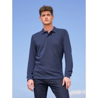 Рубашка поло мужская с длинным рукавом Perfect LSL Men зеленое яблоко, S