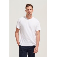 Футболка мужская с V-обр. вырезом Victory 150 светло-серый меланж, M