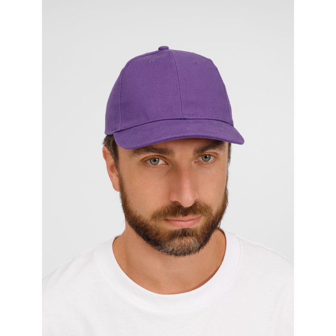Бейсболка Buffalo, темно-фиолетовая