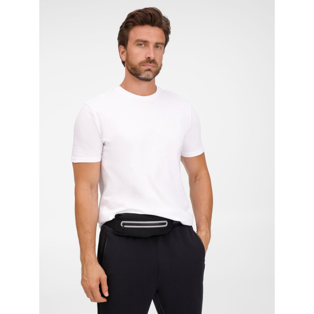 Спортивная поясная сумка Springa, черная