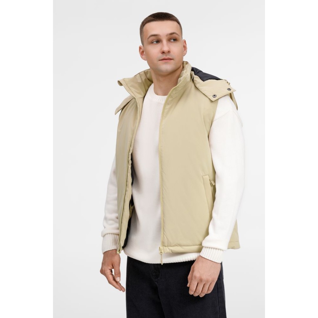 Жилет унисекс Sfera, бежевый, размер S