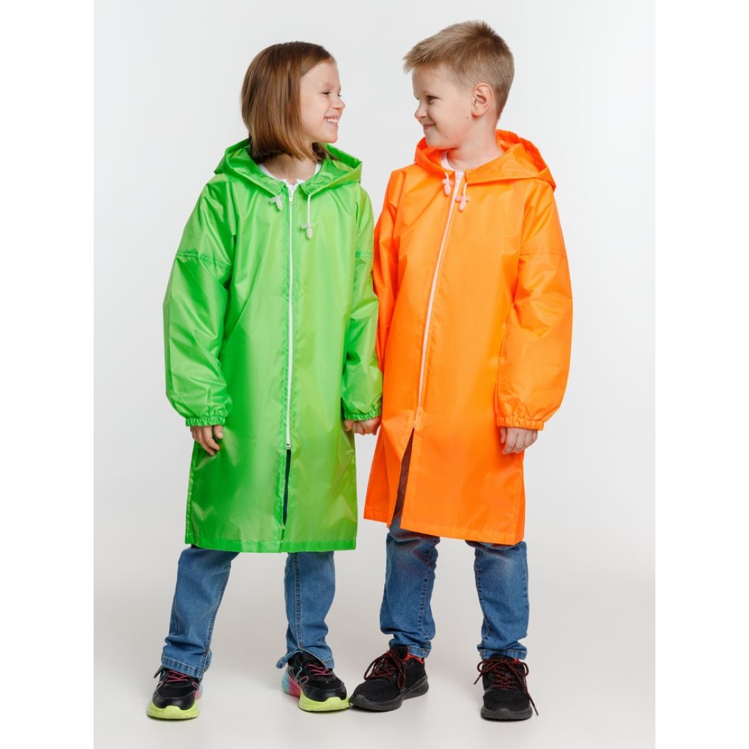 Дождевик детский Rainman Kids, зеленое яблоко, 7-9 лет
