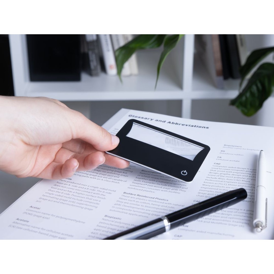 Лупа Visionary с подсветкой, черная