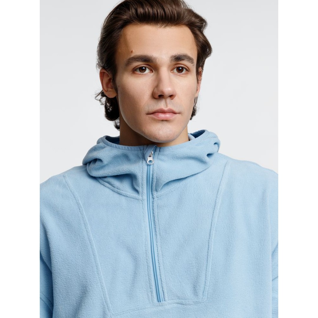 Анорак флисовый унисекс Fliska, голубой