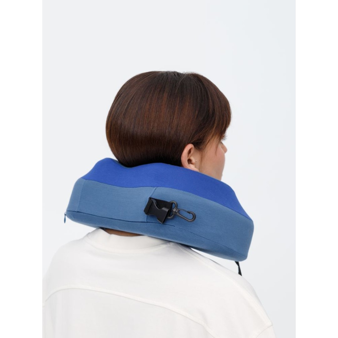 Дорожная подушка Piligrim, синяя