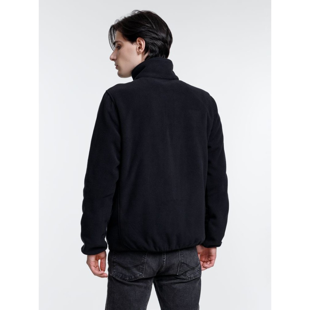 Куртка флисовая унисекс Nesse, черная, размер XS/S