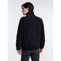 Куртка флисовая унисекс Nesse, черная, размер XS/S