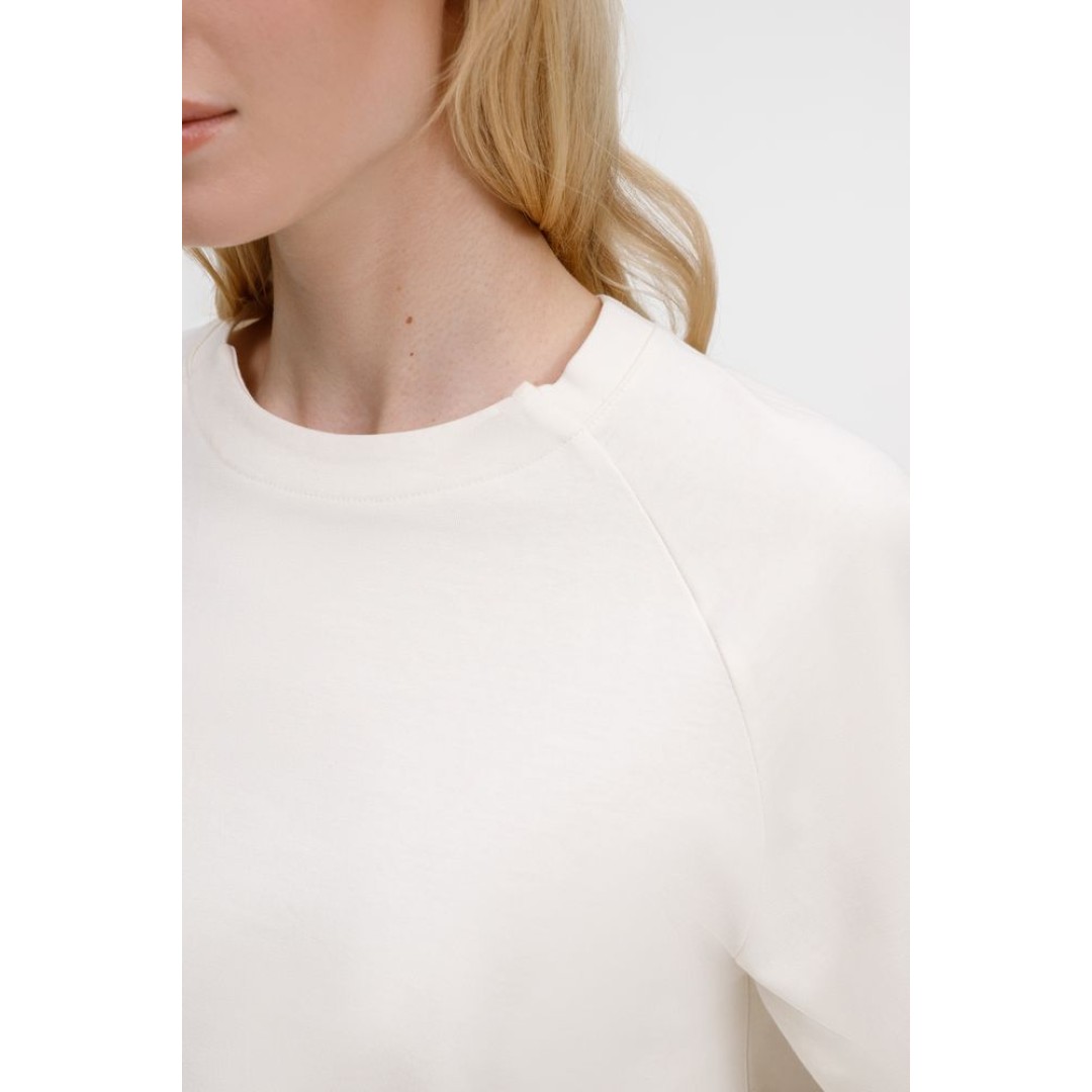 Футболка оверсайз унисекс Avenu, молочно-белая, размер XS/S