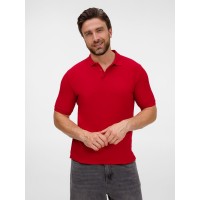 Рубашка поло унисекс Upswing, красная, размер M