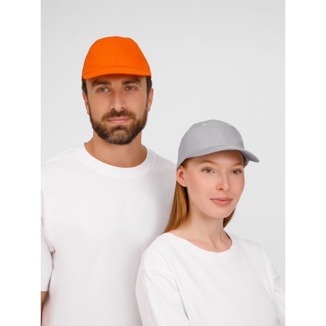 Бейсболка Apollo, серая