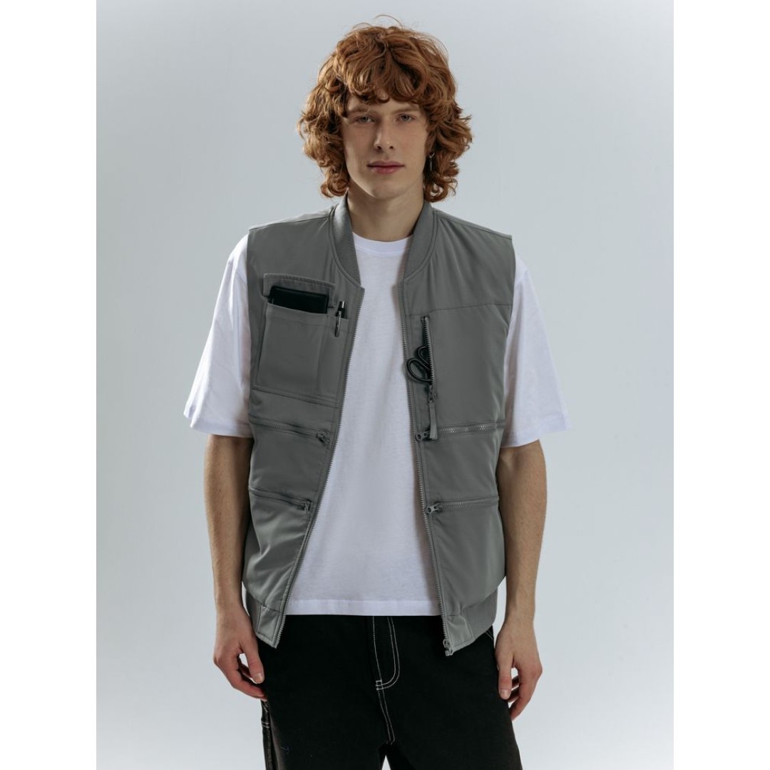 Жилет Hard Work, серый, размер XS