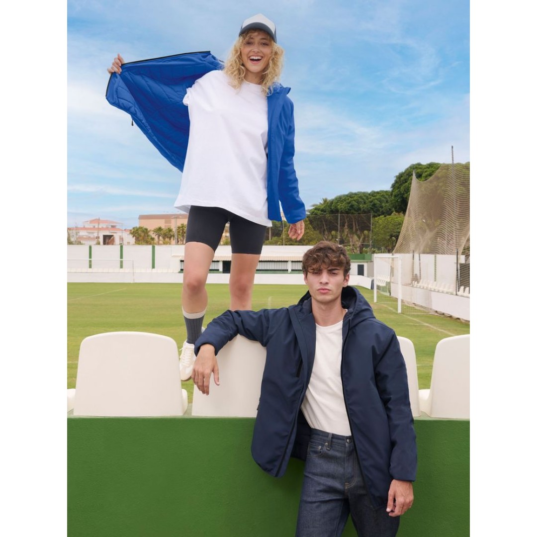 Куртка софтшелл с капюшоном мужская Falcon Men, синяя, размер L