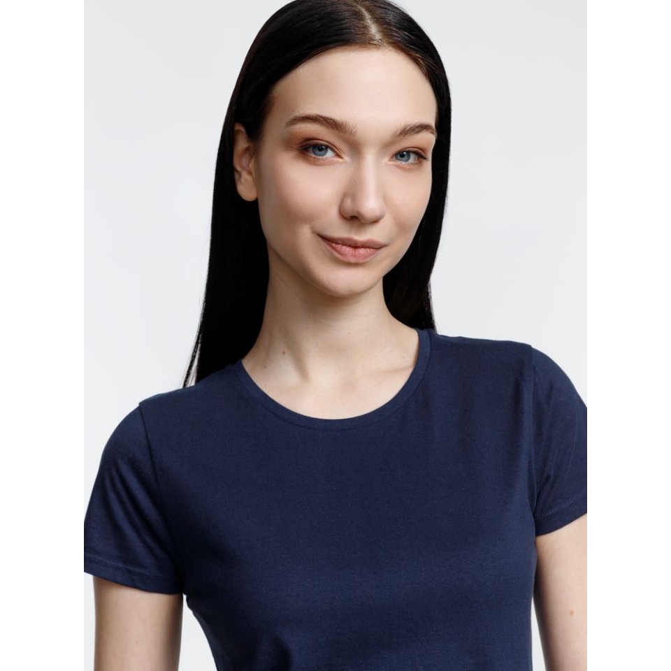 Футболка женская Pioneer Women, темно-синяя, L