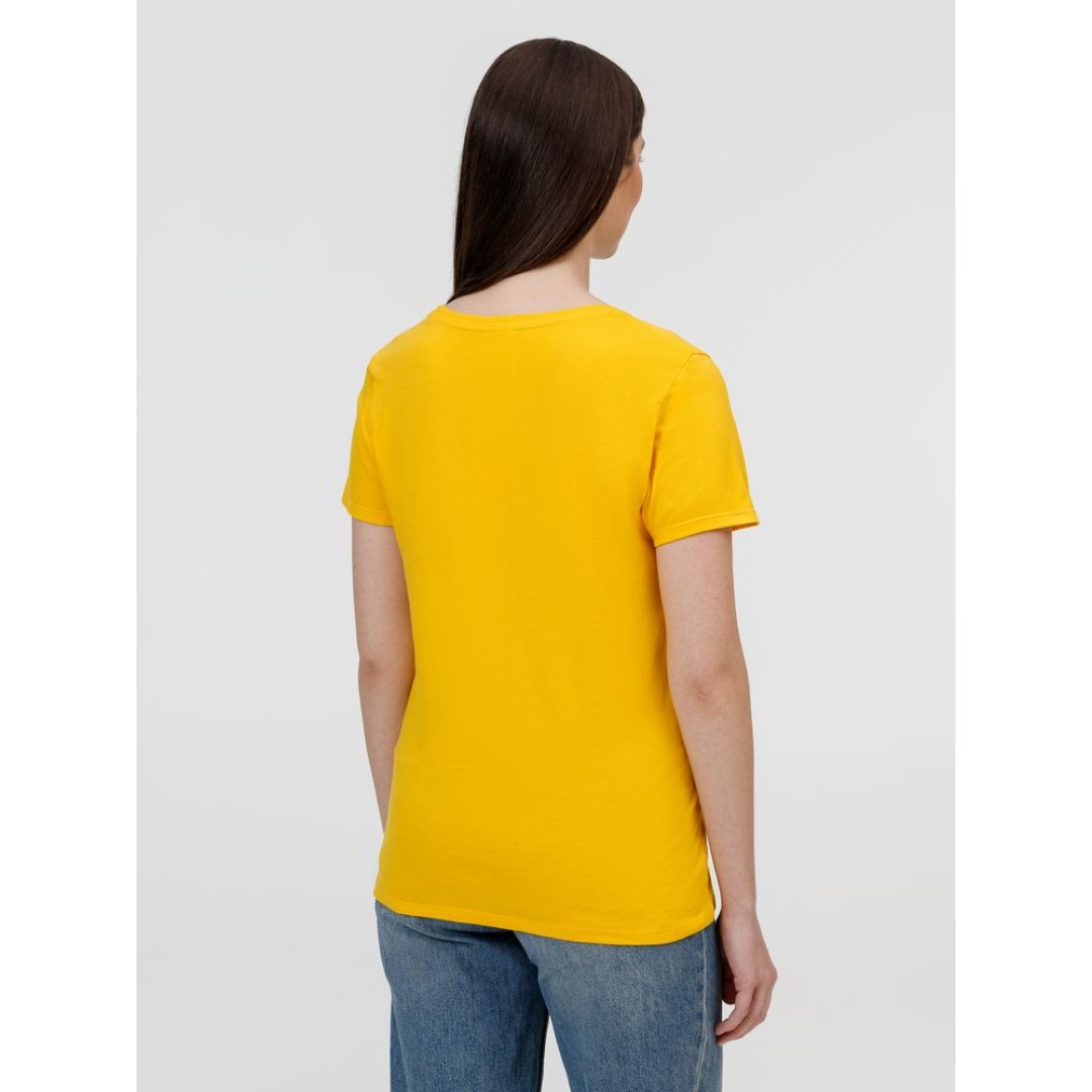 Футболка женская E190 желтая