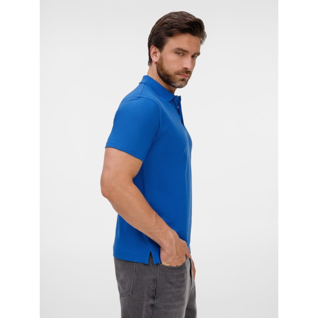 Рубашка поло унисекс Tervise, ярко-синяя, размер XL