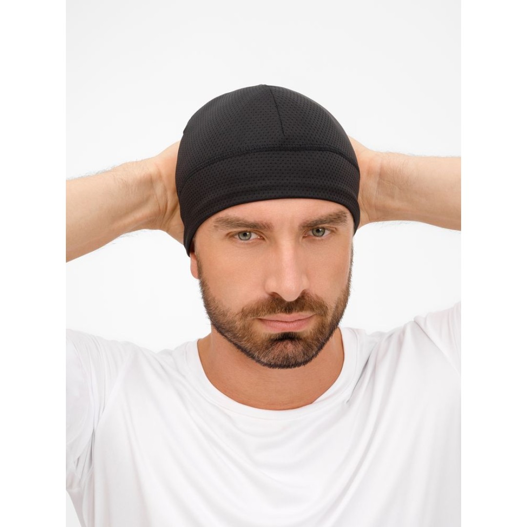 Шапка спортивная GoHead, черная