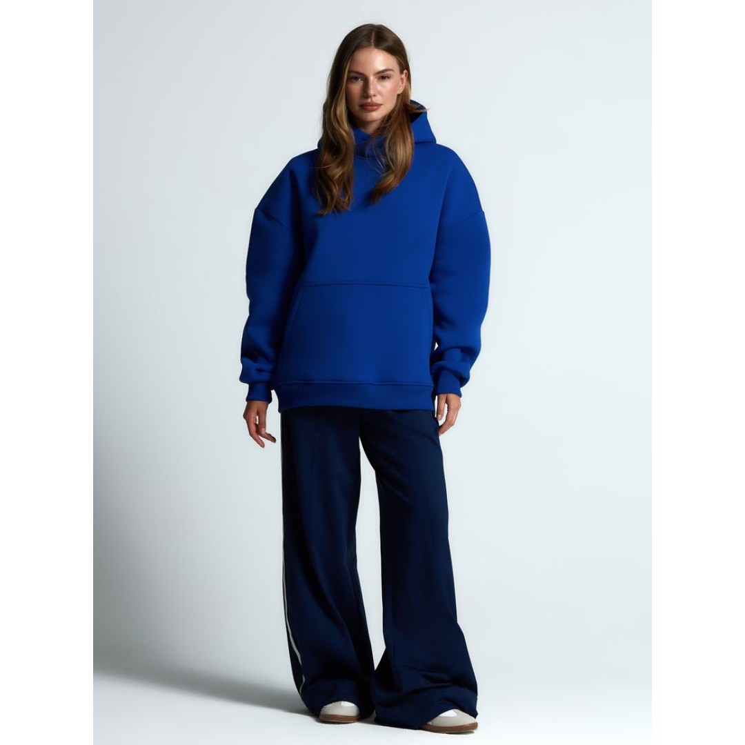 Худи Kulonga Oversize, ярко-синее, размер ХS/S