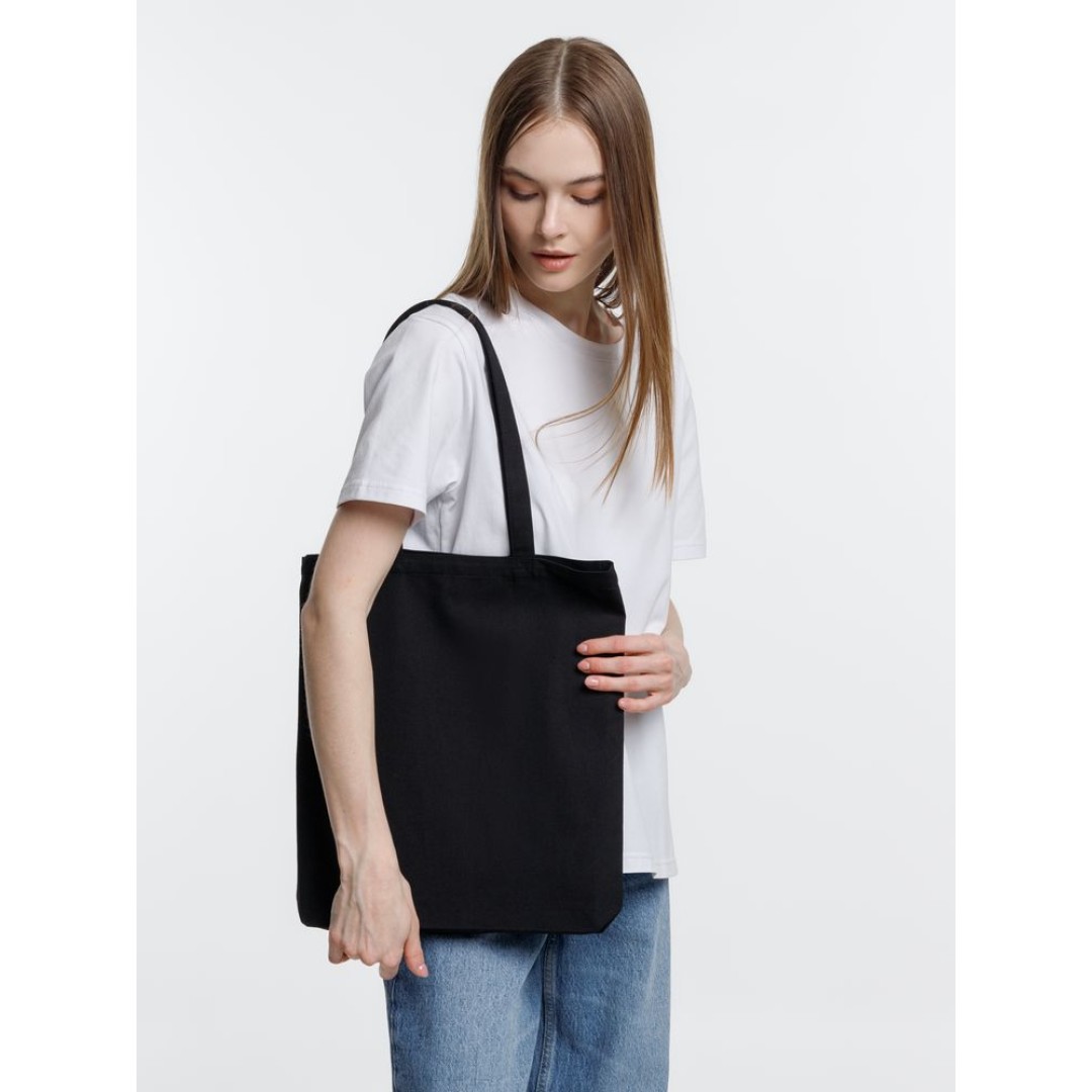 Холщовая сумка Strong 210, черная